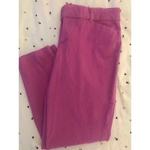 OLD NAVY. Mid Rise Berry Pixie Pants. Size 12.